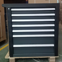 Tủ dụng cụ 7 ngăn, 765 x 465 x 976 mm (màu ghi, không bao gồm chi tiết)