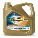 Dầu động cơ ô tô Havoline Full Synthetic LE 5w40, 4 Lít (Xăng và Diesel)