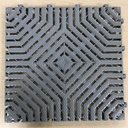 Tấm lót sàn nhựa PP màu ghi xám