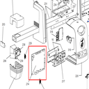 Bảng mạch nguồn bộ cảm biến - Phụ kiện dùng cho thiết bị kiểm tra góc đặt bánh xe CCD EXACT 7000 PLUS II