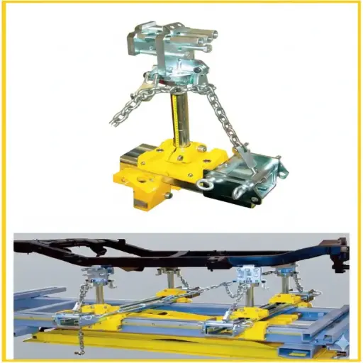 [SPNE-90M100T010] Bộ 04 chiếc kẹp khung xe SUV - phụ kiện cho Bệ kéo nắn lắp nổi cho xe con