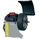 Máy cân bằng lốp xe con, màn hình LCD (màu xám RAL7040)