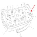 Tay gạt đĩa ép phía trên - Phụ kiện dùng cho máy ra vào lốp MASTER CODE