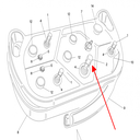 Tay gạt đĩa ép phía trên - Phụ kiện dùng cho máy ra vào lốp MASTER CODE