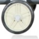 Bánh xe - Phụ kiện của Máy nén khí piston 5.5HP, 3 pha, bình tích 320 lít W-4/320/1