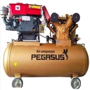 Máy nén khí piston 10 HP , bình tích 330 lít khởi động bằng đề và ngắt tự động