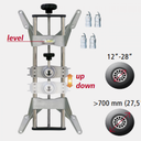 Kẹp vành xe tải đường kính 12" đến 28" - Phụ kiện cho thiết bị kiểm tra góc đặt bánh xe CCD