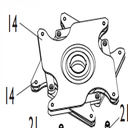 Thanh điều khiển mạch bích - Phụ kiện dùng cho máy ra vào lốp A2025LL