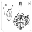 Hộp số tốc độ - Phụ kiện dùng cho máy ra vào lốp A2025LL