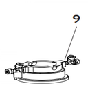 Khớp quay - Phụ kiện dùng cho máy ra vào lốp A2025LL
