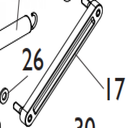 Que điều chỉnh tốc độ- Phụ kiện dùng cho máy ra vào lốp A2025LL