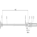 Dây cáp - Phụ kiện của cầu nâng ô tô 2 trụ SL-303SBW