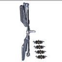 Kẹp vành Carbon siêu nhẹ đường kính 10”- 26” - Phụ kiện dùng cho thiết bị kiểm tra góc đặt bánh xe EXACT 70, 700, 7000