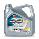 Dầu động cơ ô tô Havoline Synthetic Blend SN 10w40, 4 Lít (Xăng và Diesel).
