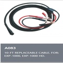 Cáp nối ắc quy dài 4ft cách điện bằng cao su - Phụ kiện dùng cho thiết bị kiểm tra ắc quy EXP-925 IR KIT EU, EXP-1000 HD VG, EXP-1080 JLR EU