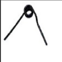 Lò xo bàn đạp - Phụ kiện dùng cho máy ra vào lốp với tay hỗ trợ K-PL3266