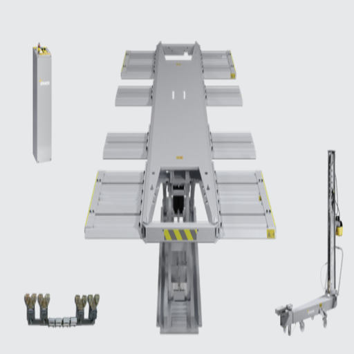 [SPNA-MULTIBENCHPACKAGE3] Bệ kéo nắn lắp nổi cho xe con Multibench, Tháp kéo 10 Tấn (Cầu nâng 3.2 Tấn.)