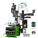 Máy ra vào lốp xe con không dùng lơ via, tích hợp bình hơi (3 pha, màu ghi RAL7016)