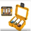 Bộ khẩu dài tháo bánh xe 1/2", 3 chi tiết