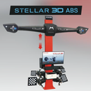 Thiết bị kiểm tra góc đặt bánh xe công nghệ 3D 2 camera di chuyển tự động (bao gồm bộ kẹp lốp, cây máy tính, đĩa lái)