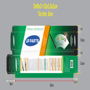 Vỏ hộp dài 52cm - PK của gạt mưa ba khúc UP PARTS (không vỏ) 14"/350mm, 16"/400mm, 18"/450mm, 20"/450mm