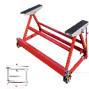 Cầu nâng cắt kéo di động 3 tấn (màu đỏ)