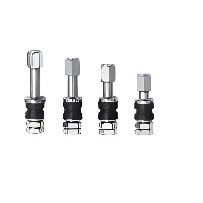 Van lốp xe không săm cho xe máy (thẳng - đầu chụp thép), dài 43mm