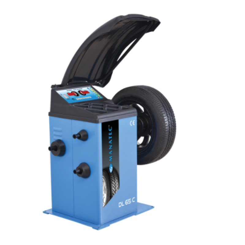 Máy cân bằng lốp xe con, hiển thị LED (màu xanh)