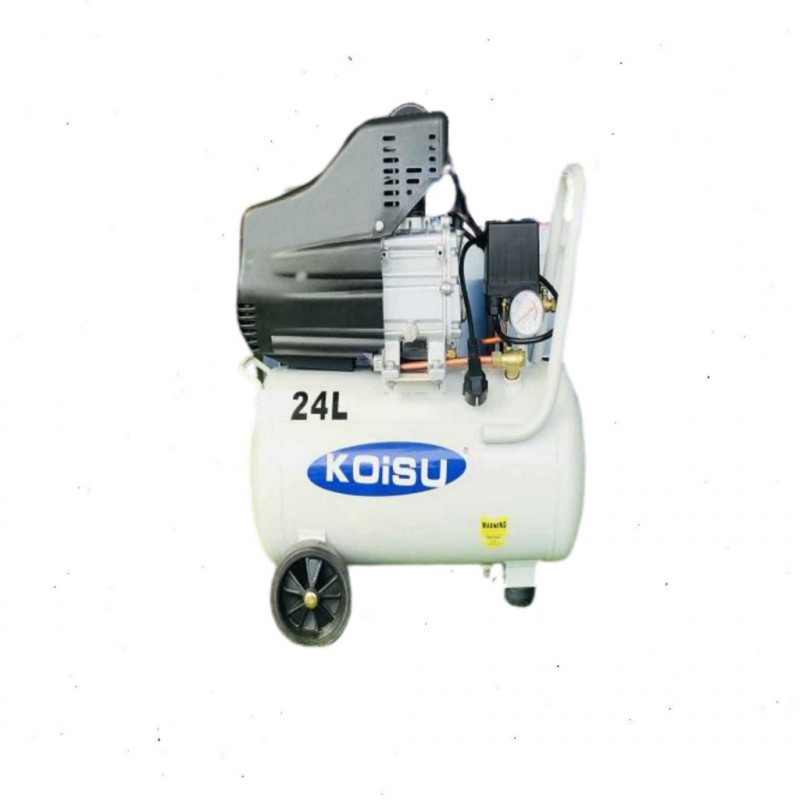 Máy nén khí piston 2HP, 1 pha, bình tích 24 lít (dẫn động trực tiếp)