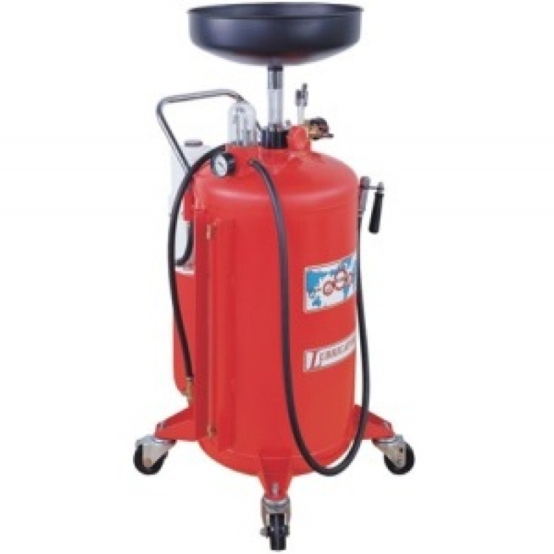 Thiết bị hứng, hút dầu thải hoạt động khí nén, 80 lít