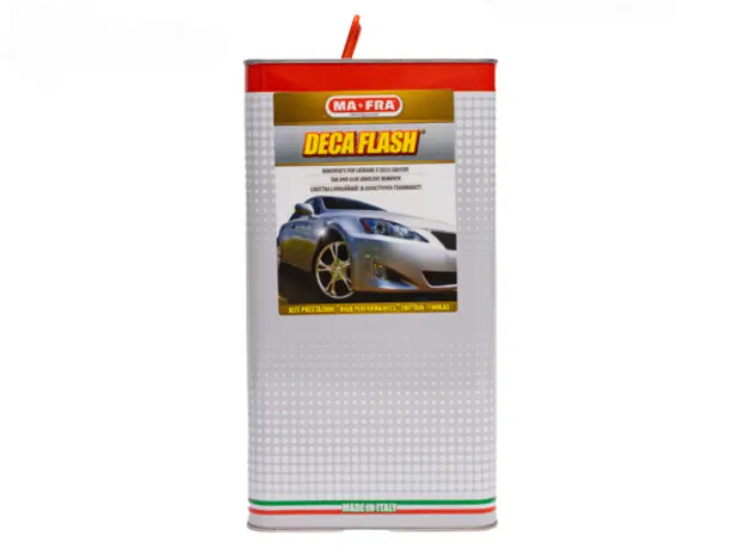 Hóa chất tẩy nhựa đường và vết mưa axit DECA FLASH LIQUIDO 4,5 L.