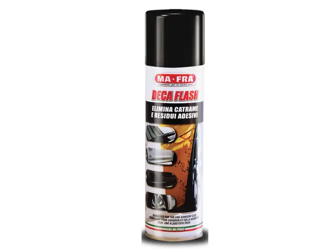 Hóa chất tẩy nhựa đường và vết mưa axit DECA FLASH SPRAY 250 ML