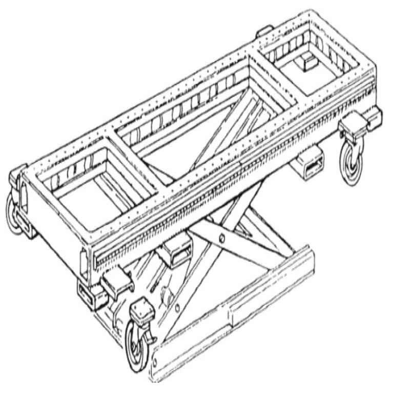 Bệ kéo nắn lắp nổi cho xe con di động ( cầu nâng 5 tấn) - dùng với bệ ART. 106 PLUS