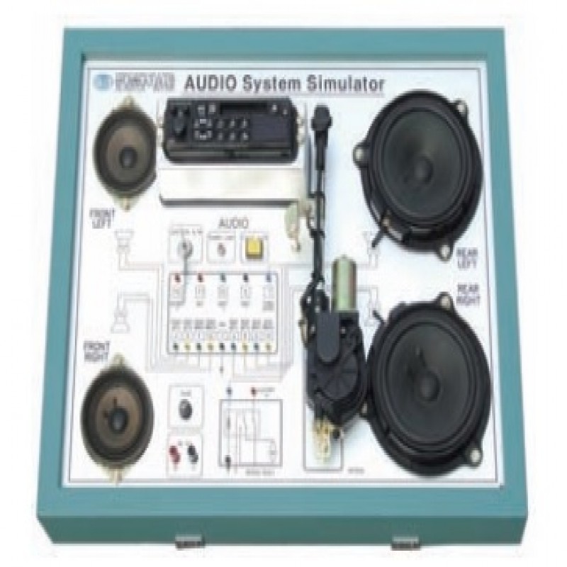 Mô hình đào tạo mạch điện hệ thống âm thanh trên ô tô