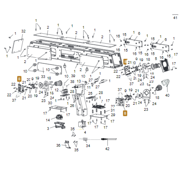 Bảng mạch camera - phụ kiện thiết bị kiểm tra góc đặt bánh xe tự động 2 Robot