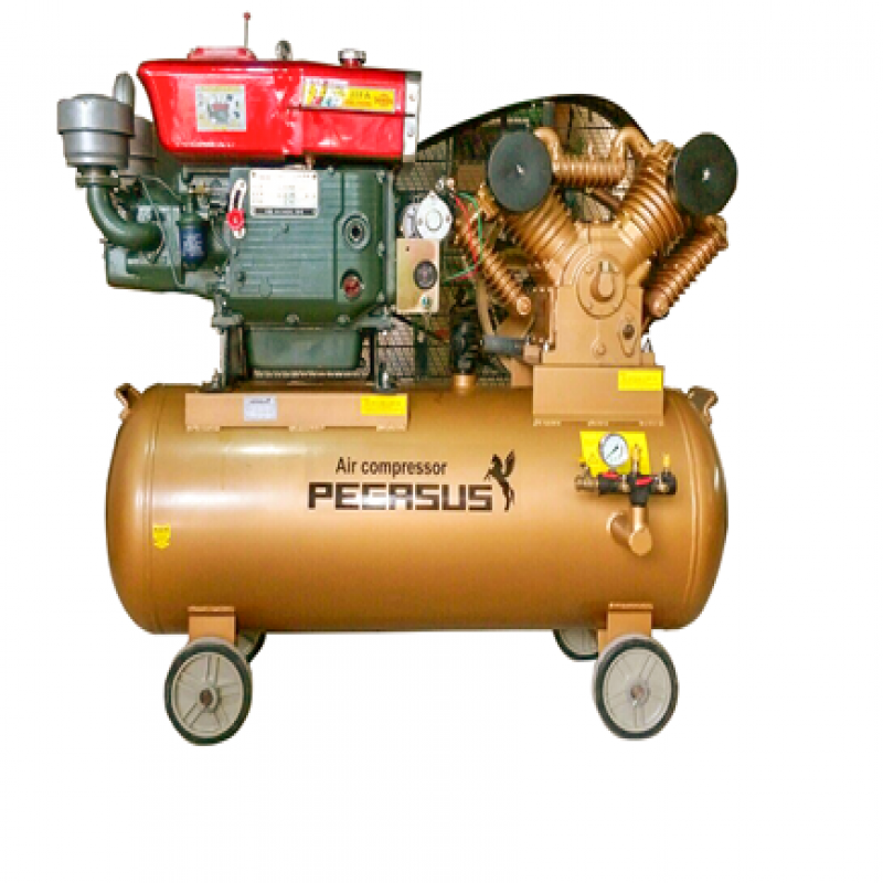 Máy nén khí piston 10 HP, bình tích 330 lít