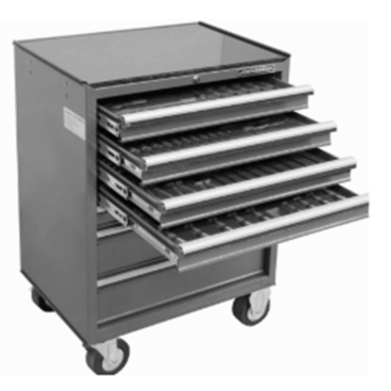 Tủ dụng cụ 7 ngăn, 157 chi tiết (Màu xám RAL7024)