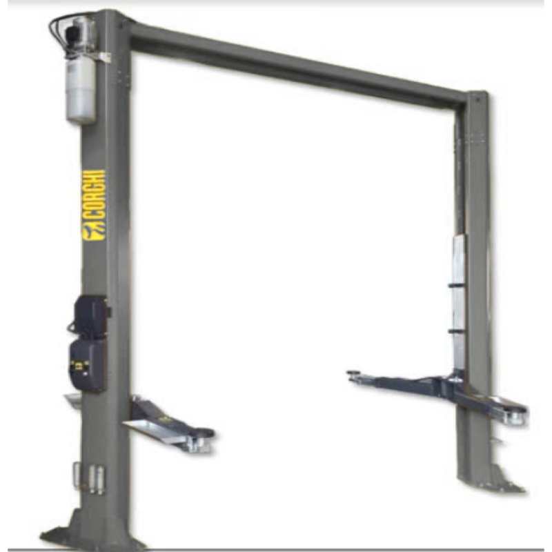 Cầu nâng 2 trụ thủy lực có cổng 4.5 Tấn (3 pha, màu xám RAL7016), model: ERCO HC4502, code: 0-43107800/00-34