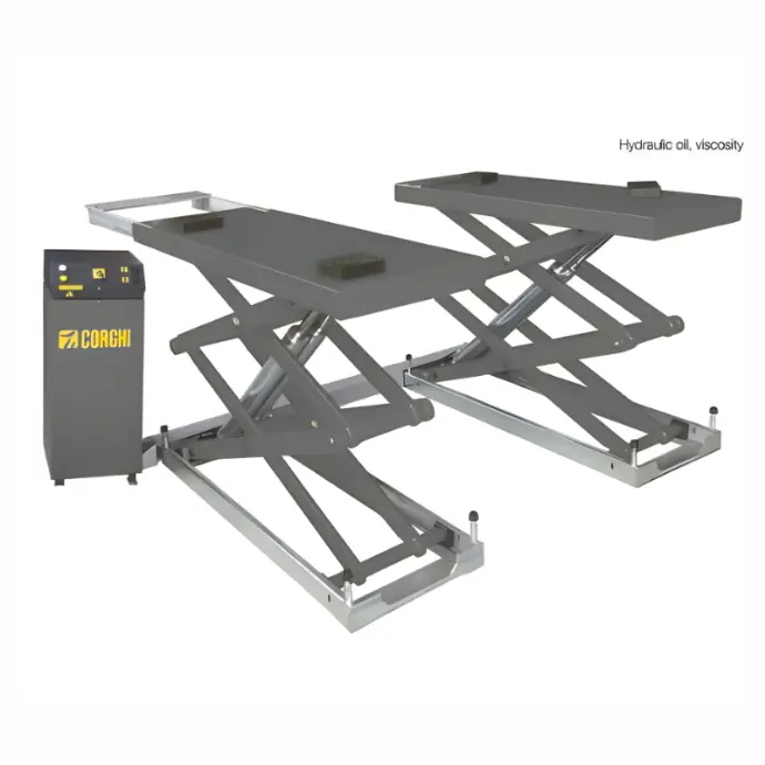 Cầu nâng cắt kéo nâng bụng 3.6 Tấn, Lắp chìm (3 Pha, RAL7016), model: ERCO C361T E, code: 0-41106300/00-34