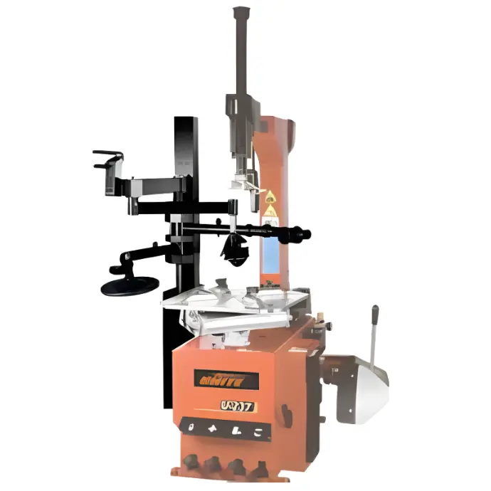 Máy ra vào lốp xe con 1.1 kW, 1143 mm (1 pha, màu đỏ) (bao gồm tay hỗ trợ bên trái)