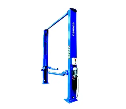 [GL-GL-35-2E1] Cầu nâng 2 trụ thủy lực có cổng 3.5 Tấn (1 pha, màu xanh)