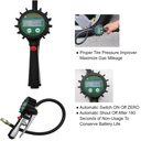 Súng bơm lốp 90 PSI hiển thị số