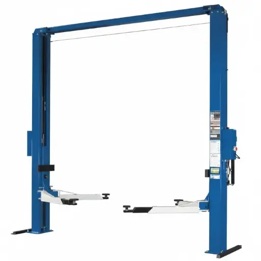 [BZAI-SL-301SBW] Cầu nâng 2 trụ thủy lực có cổng 3 Tấn (3 pha, màu xanh)