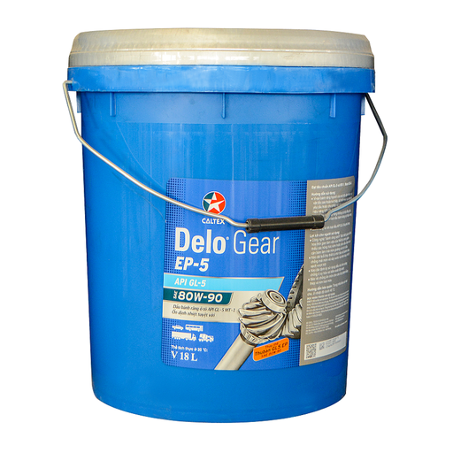 [CALT-510411HRI] Dầu hộp số ô tô DELO GEAR EP5 80W90 (18 lít)(Số sàn, vi sai)