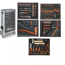 Tủ dụng cụ 7 ngăn, 240 chi tiết (Màu ghi)