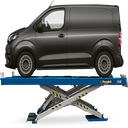 Cầu nâng cắt kéo 5 tấn, lắp chìm sàn (3 pha, màu xanh RAL 5015)